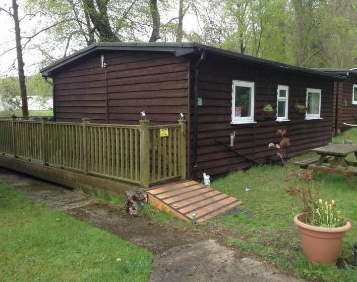 Outside of a Snowdonia Cabin